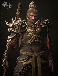 "Screenshot of Black Myth: Wukong gameplay showing intense combat and rich visual detail."