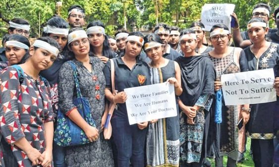 Doctors in West Bengal threaten protests over hospital violence.