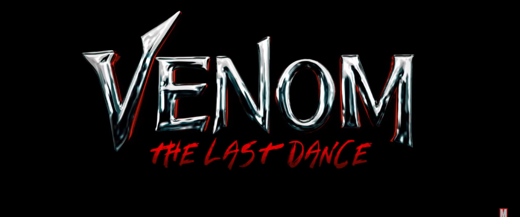 Venom: The Last Dance movie scene featuring intense action sequences and character interactions between Eddie Brock and Morbius.