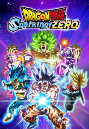 Cover art for Dragon Ball: Sparking! Zero featuring iconic characters.